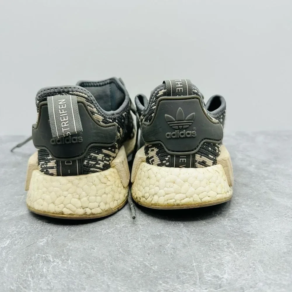 Adidas Foot Locker x NMD_R1 'Grey Four' Sneakers Size 6.5 - Picture 4 of 11